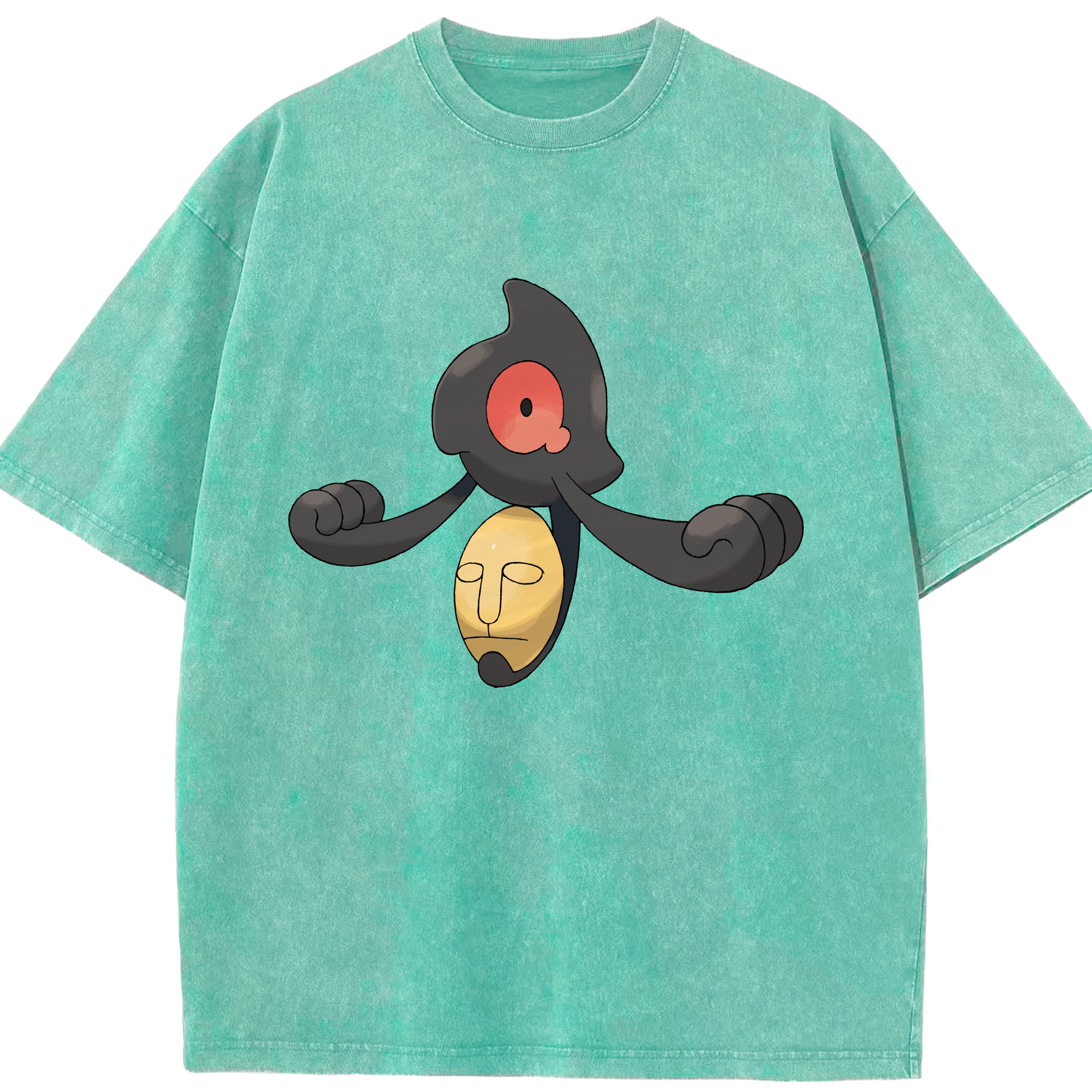 （画像用） ポケットモンスター Pokémon 綿100% ヴィンテージ風 半袖Tシャツ（フロントプリント）